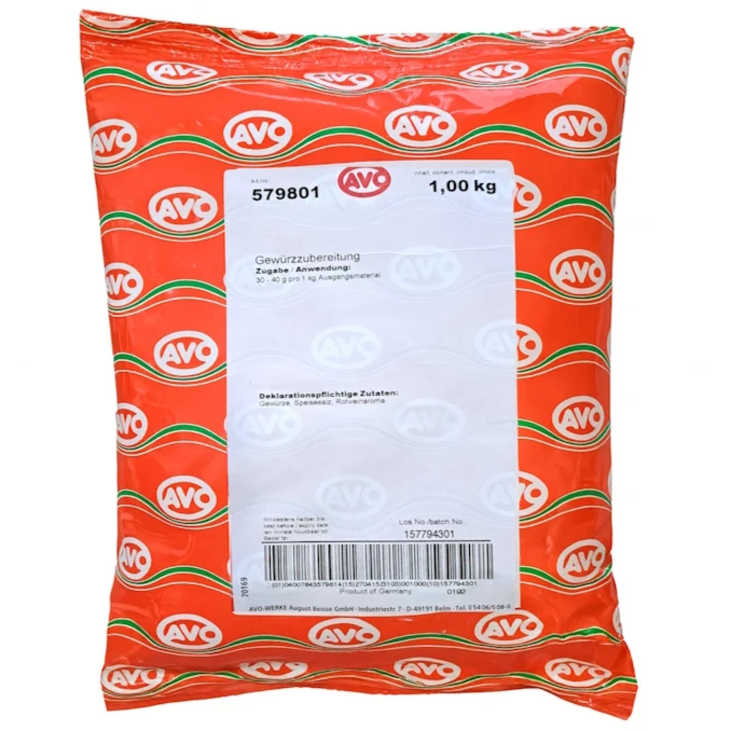 Iberia 1kg avo